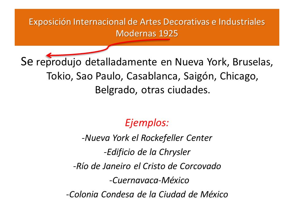Exposición Internacional de Artes Decorativas e Industriales Modernas 1925