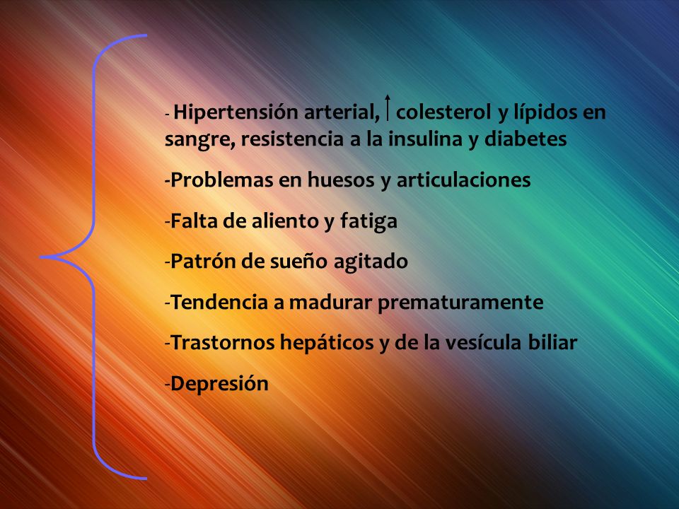 -Problemas en huesos y articulaciones Falta de aliento y fatiga