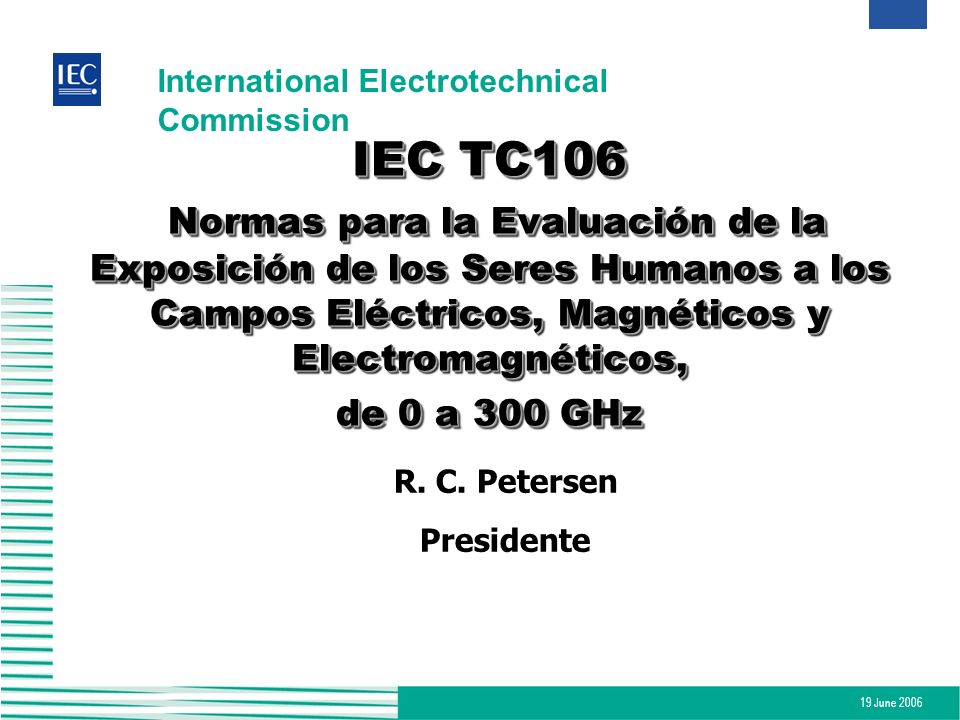 R. C. Petersen Presidente