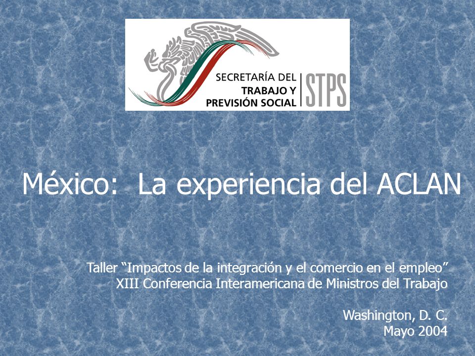 México: La experiencia del ACLAN