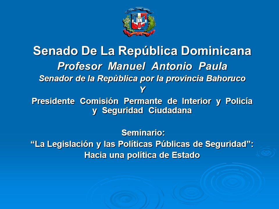 Senado De La República Dominicana