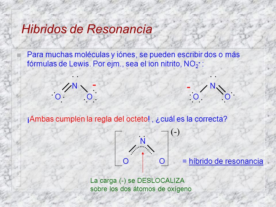 Hibridos de Resonancia