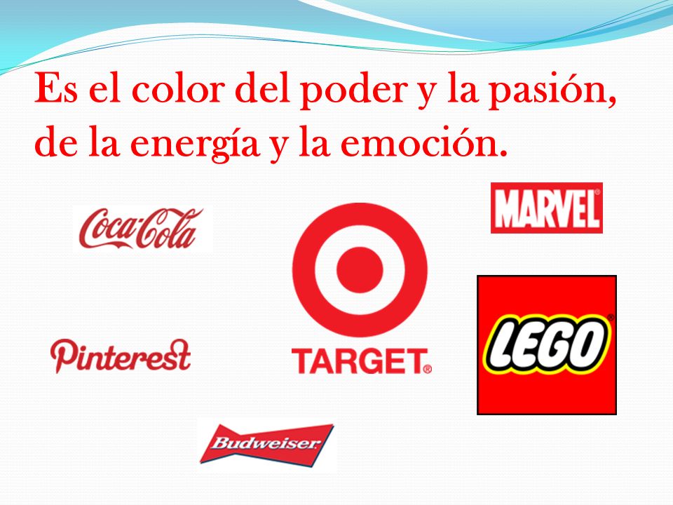 Es el color del poder y la pasión, de la energía y la emoción.