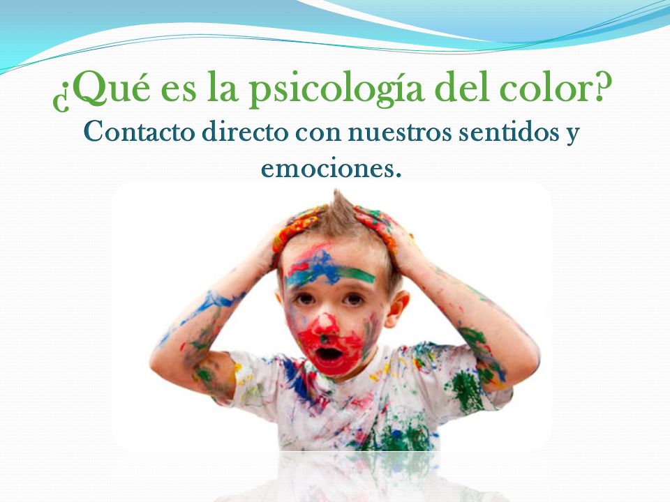 ¿Qué es la psicología del color