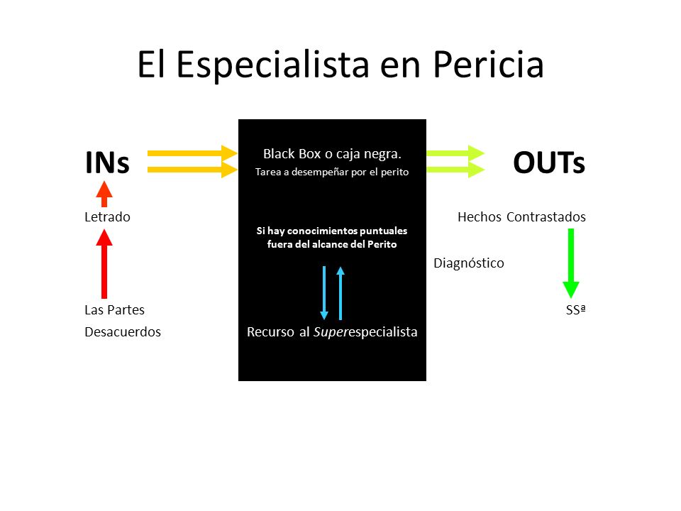 El Especialista en Pericia