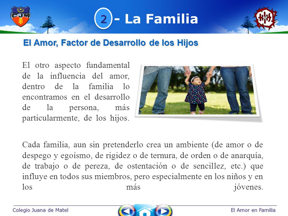 El Amor, Factor de Desarrollo de los Hijos