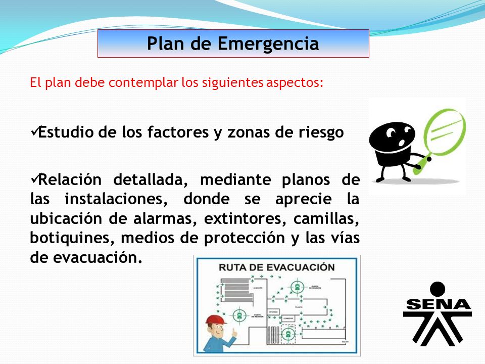 Plan de Emergencia Estudio de los factores y zonas de riesgo