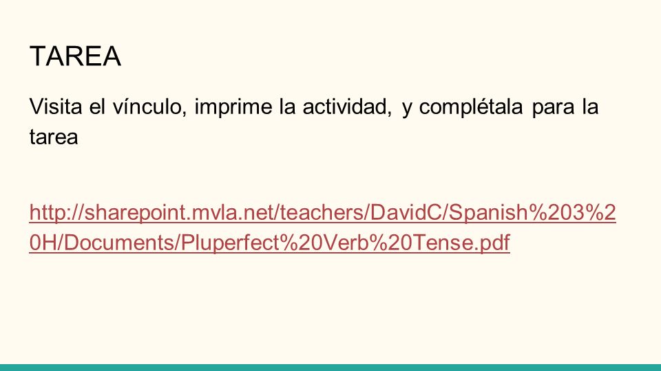 TAREA Visita el vínculo, imprime la actividad, y complétala para la tarea.