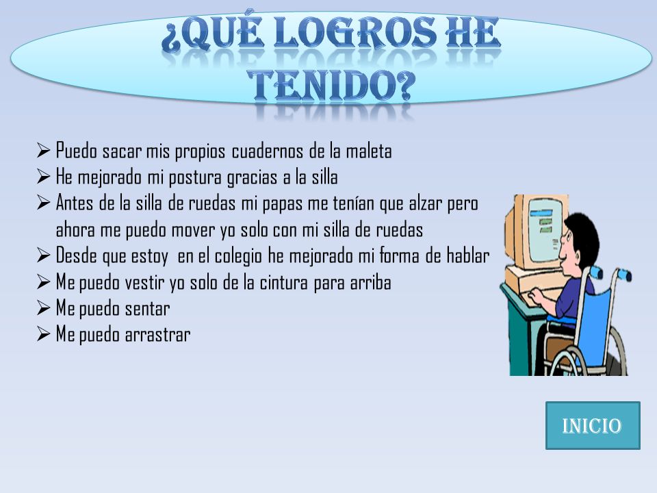 ¿QUÉ LOGROS HE TENIDO Puedo sacar mis propios cuadernos de la maleta