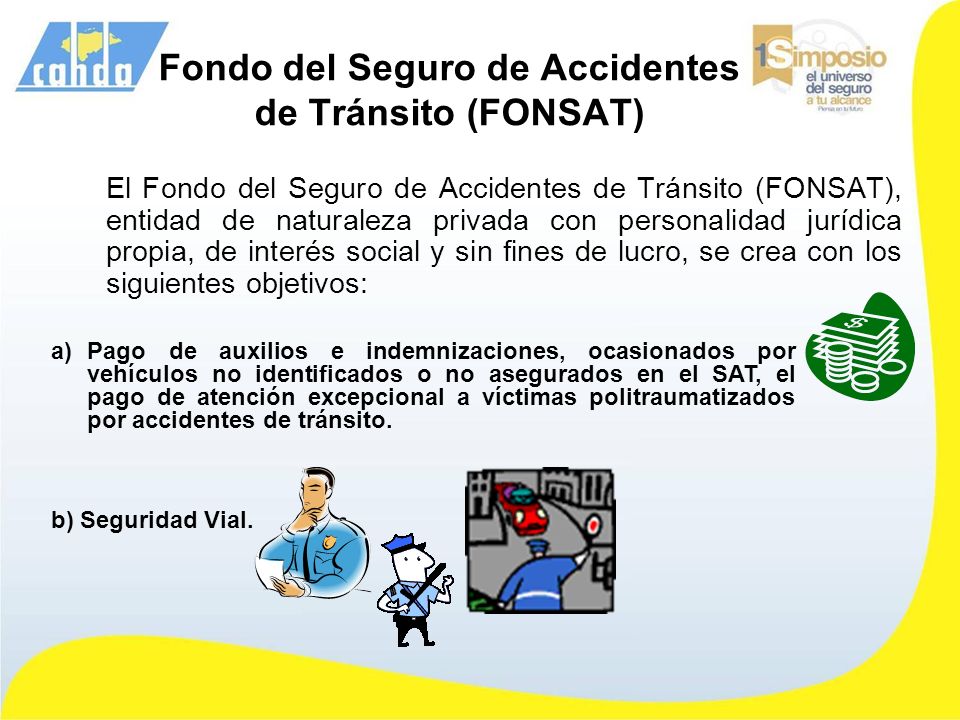 Fondo del Seguro de Accidentes de Tránsito (FONSAT)