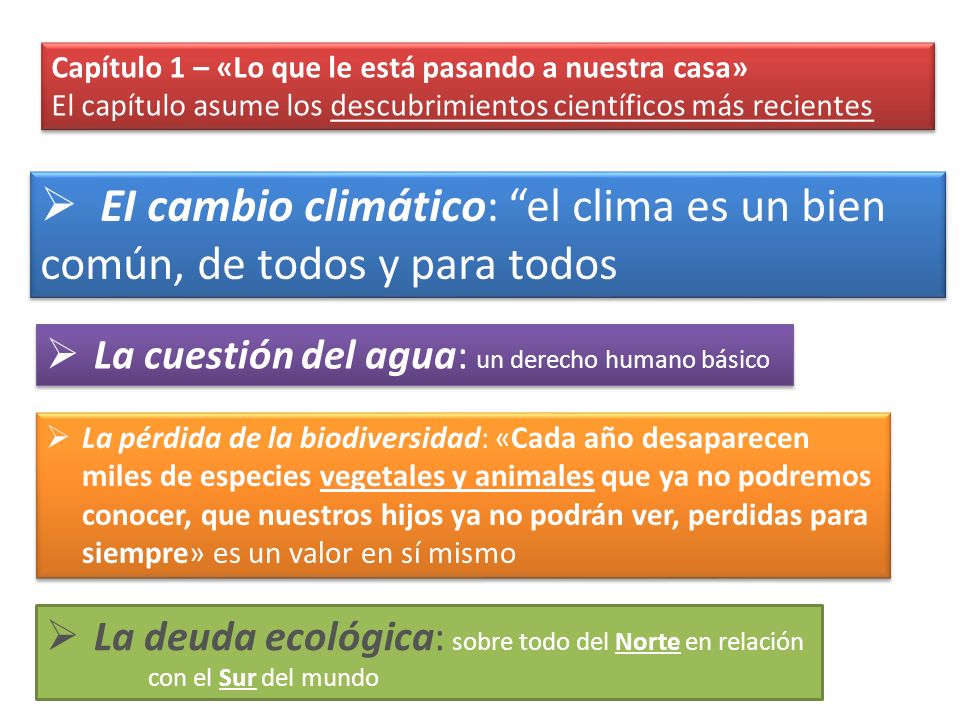 EI cambio climático: el clima es un bien común, de todos y para todos