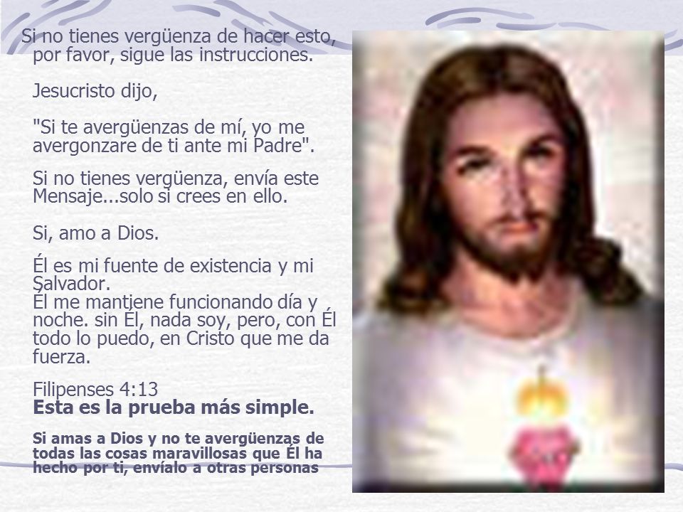 Si no tienes vergüenza de hacer esto, por favor, sigue las instrucciones.