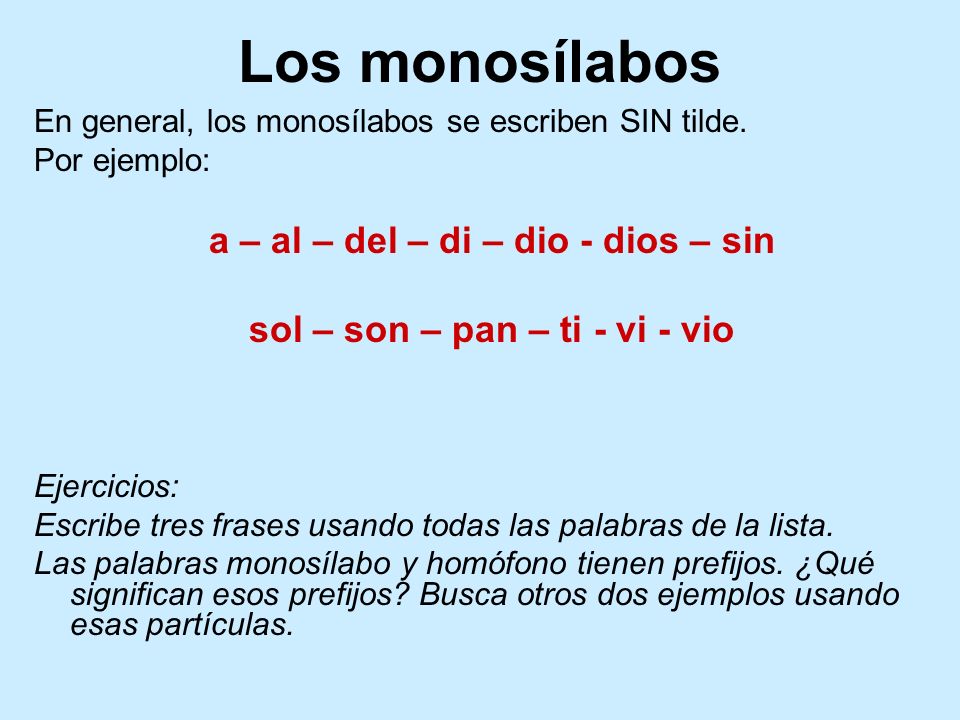 a – al – del – di – dio - dios – sin