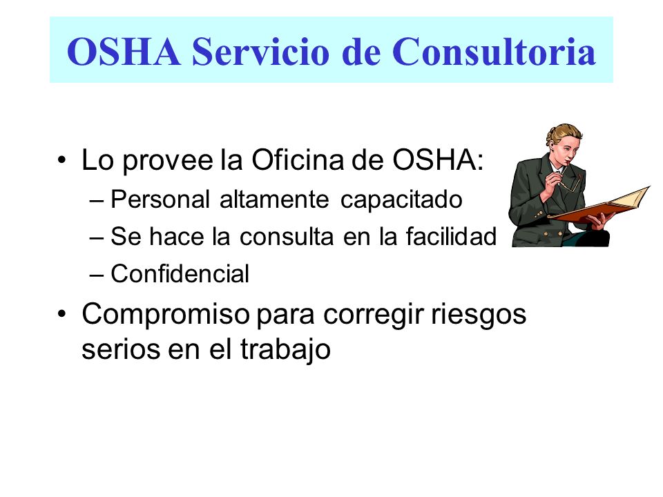 OSHA Servicio de Consultoria
