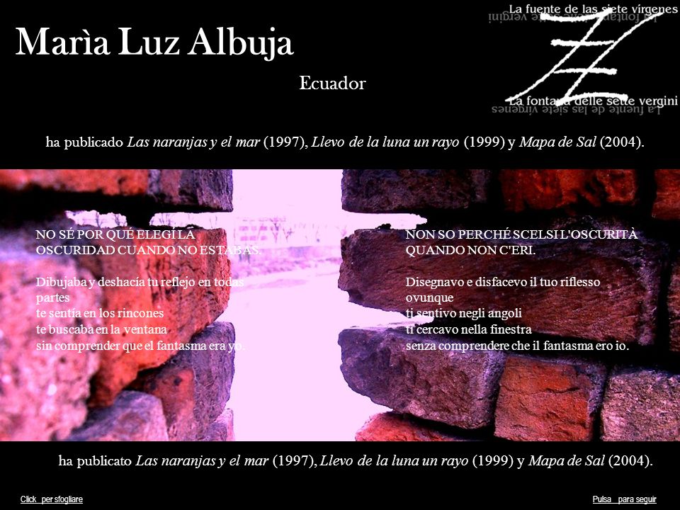 Marìa Luz Albuja Ecuador