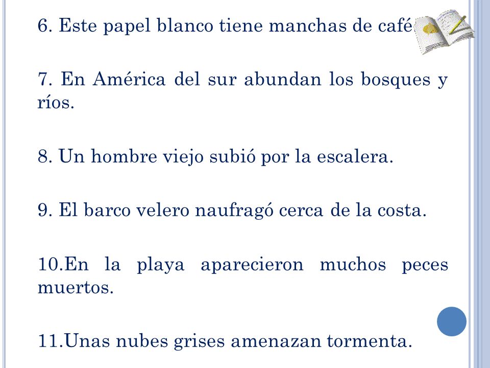 7. En América del sur abundan los bosques y ríos.