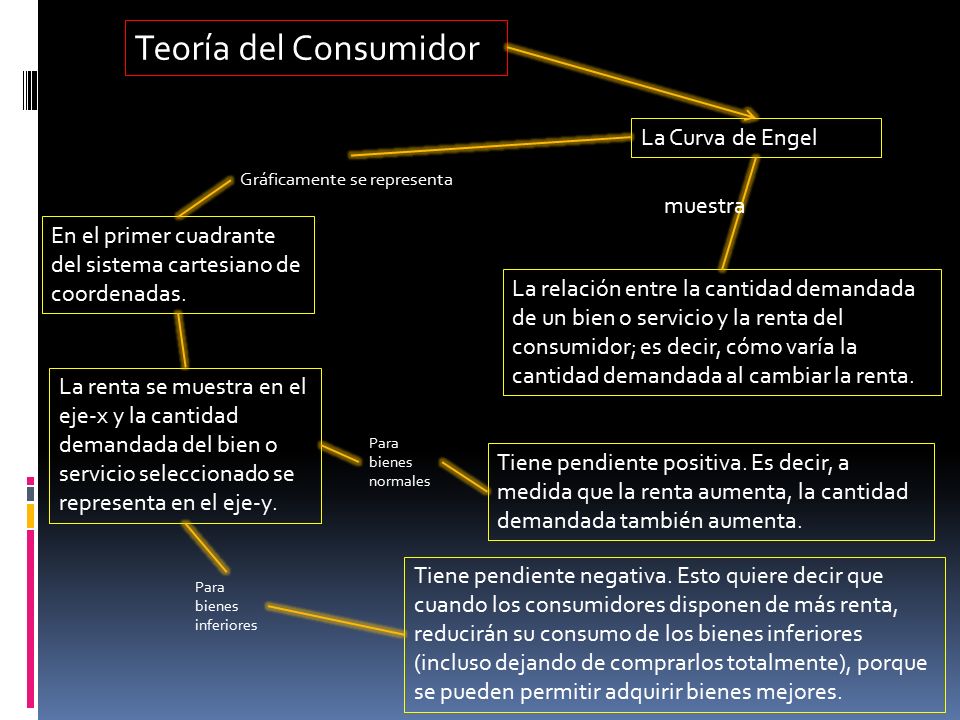 Teoría del Consumidor La Curva de Engel muestra