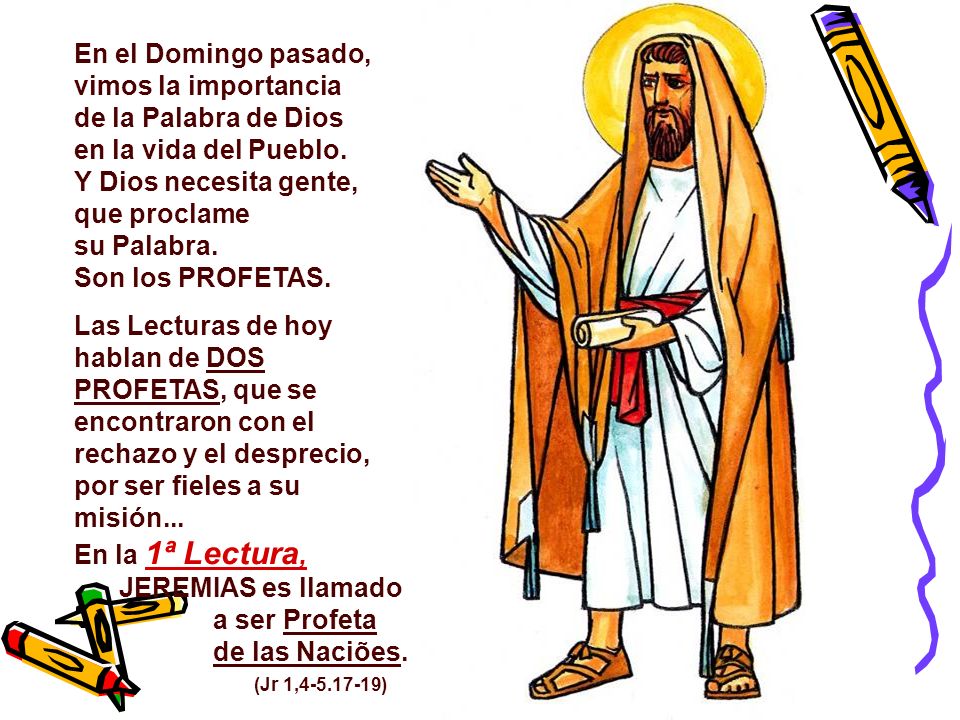 En el Domingo pasado, vimos la importancia de la Palabra de Dios