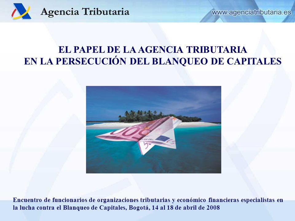 EL PAPEL DE LA AGENCIA TRIBUTARIA