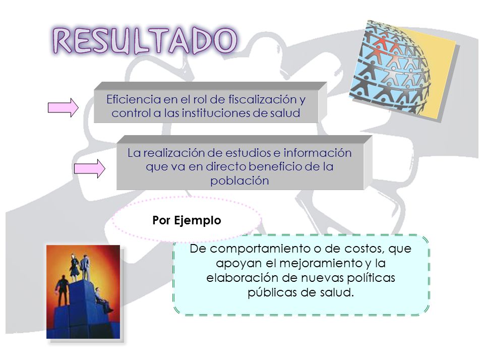 Eficiencia en el rol de fiscalización y control a las instituciones de salud
