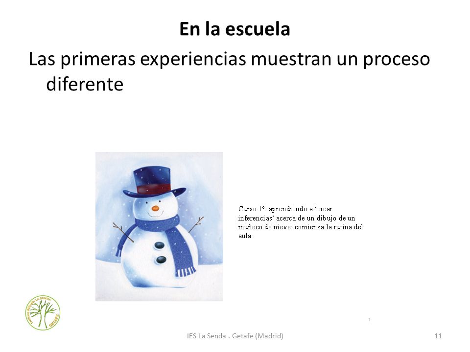 En la escuela Las primeras experiencias muestran un proceso diferente