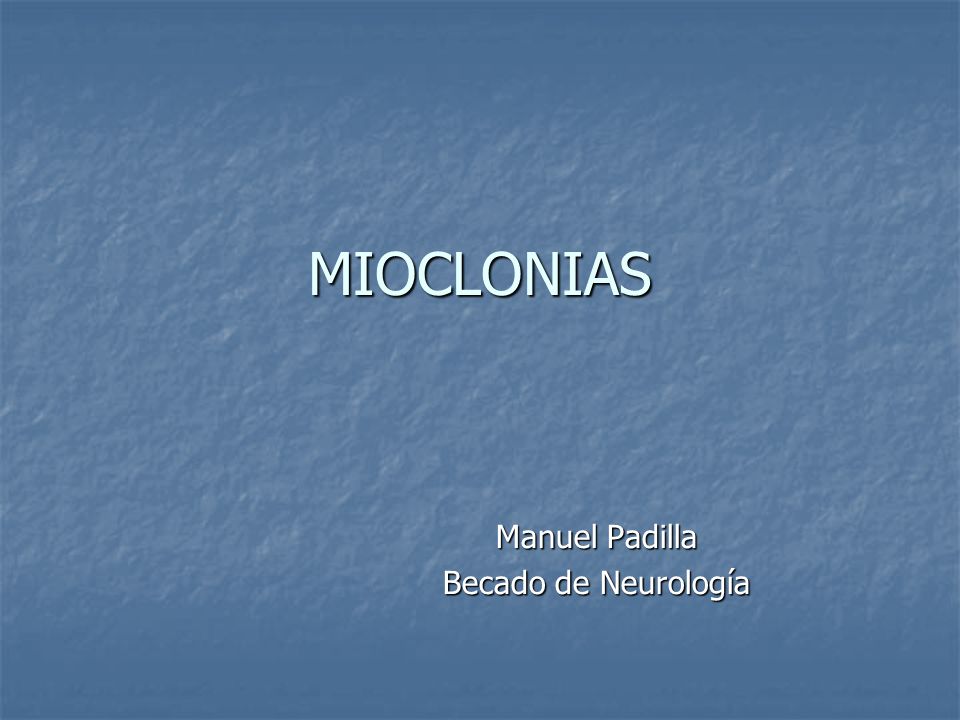 Manuel Padilla Becado de Neurología