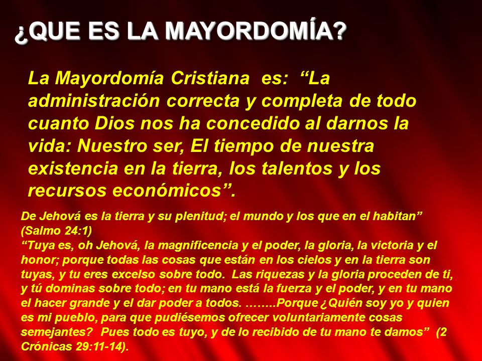 MAYORDOMÍA CUERPO, ALMA Y ESPIRITU TIEMPO HABILIDADES Y TALENTOS. - ppt descargar MAYORDOMÍA CUERPO, ALMA Y ESPIRITU TIEMPO HABILIDADES Y TALENTOS. - ppt descargar