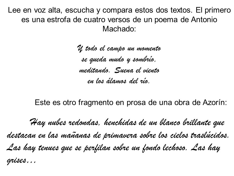 Y todo el campo un momento se queda mudo y sombrío,
