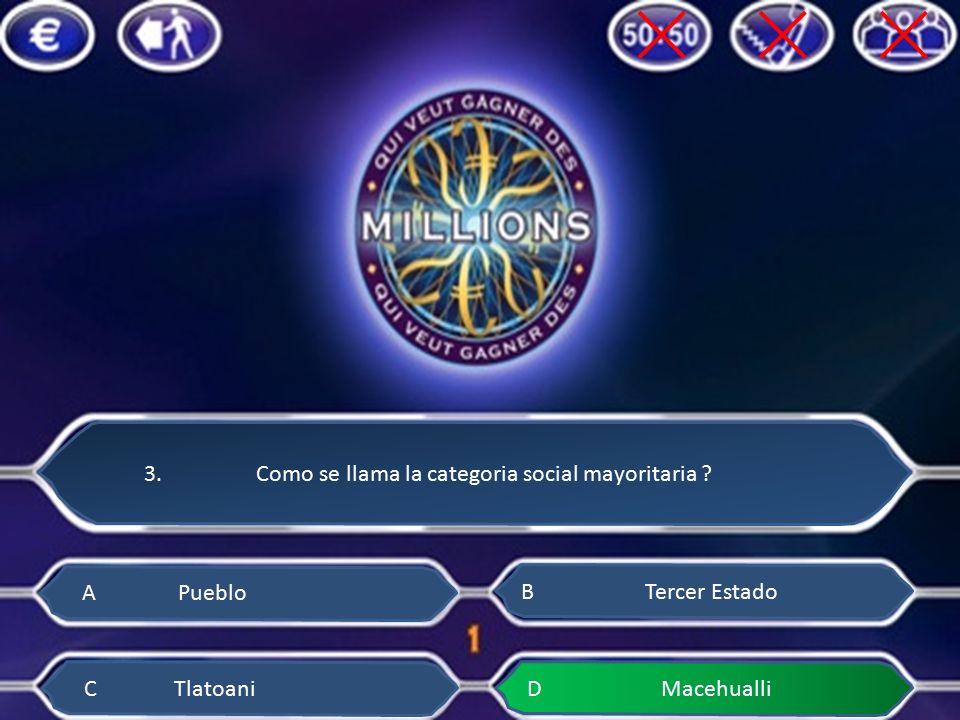 3. Como se llama la categoria social mayoritaria