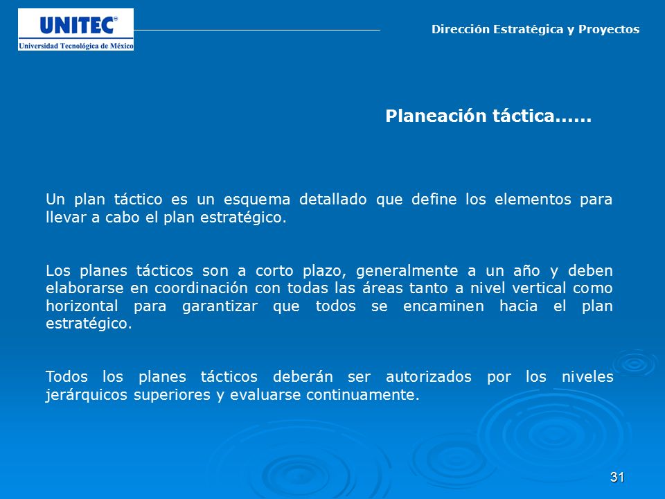 Dirección Estratégica y Proyectos