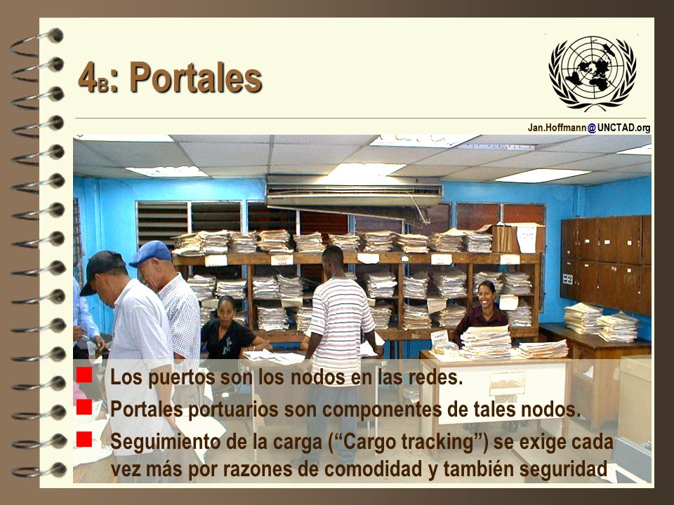 4B: Portales Los puertos son los nodos en las redes.