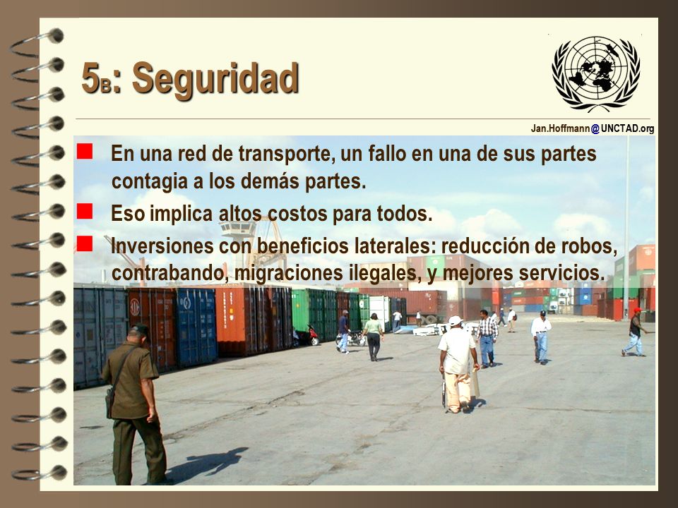 5B: Seguridad En una red de transporte, un fallo en una de sus partes contagia a los demás partes.