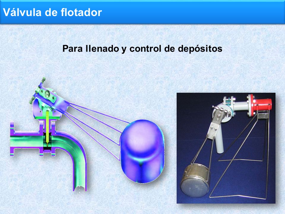 Para llenado y control de depósitos