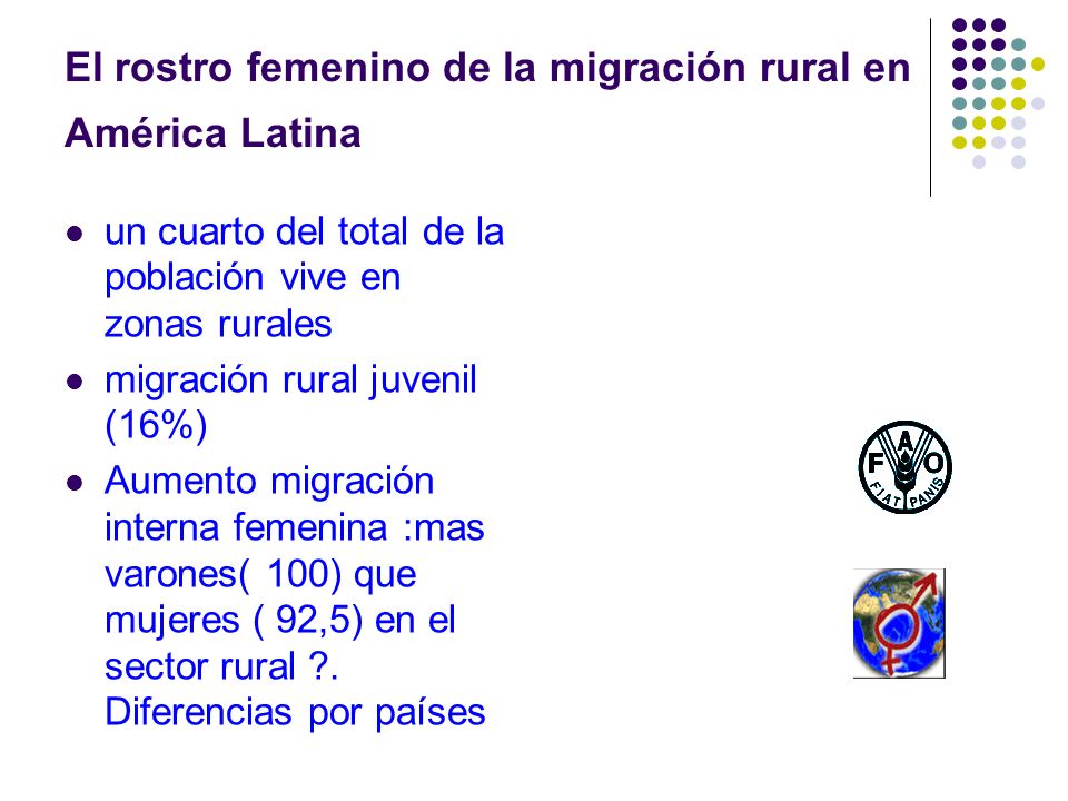 El rostro femenino de la migración rural en América Latina