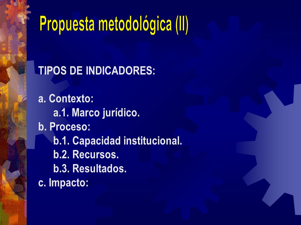 Propuesta metodológica (II)