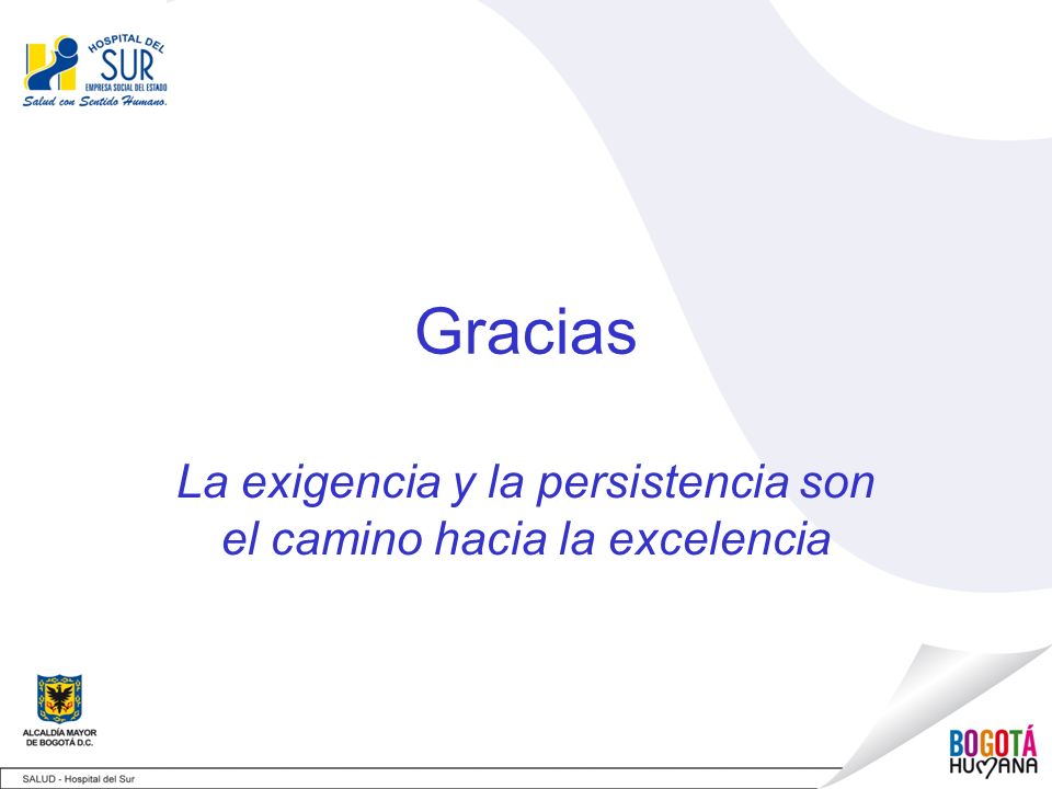 La exigencia y la persistencia son el camino hacia la excelencia