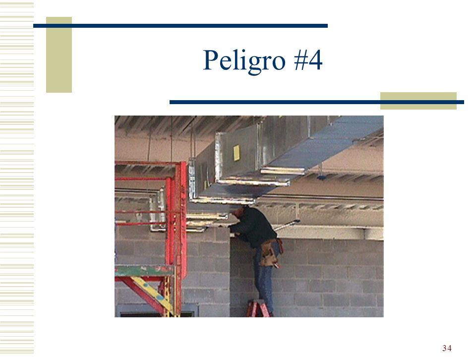 Peligro #4 Standing on top 2 steps.