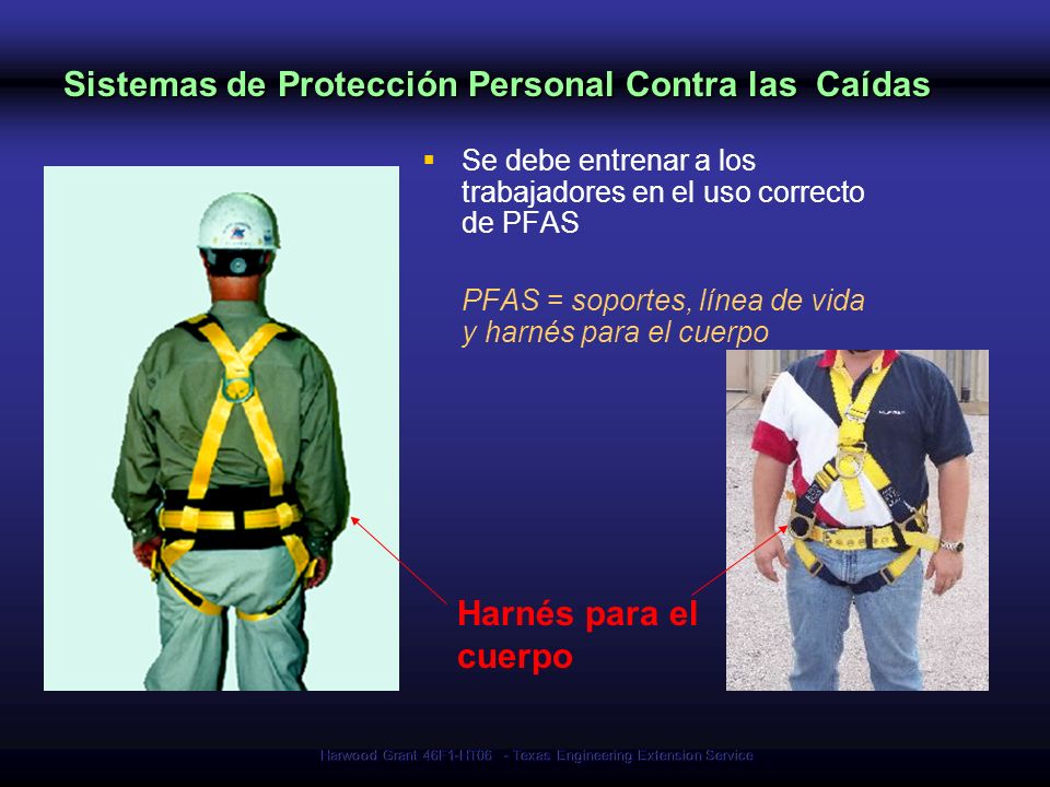 Sistemas de Protección Personal Contra las Caídas
