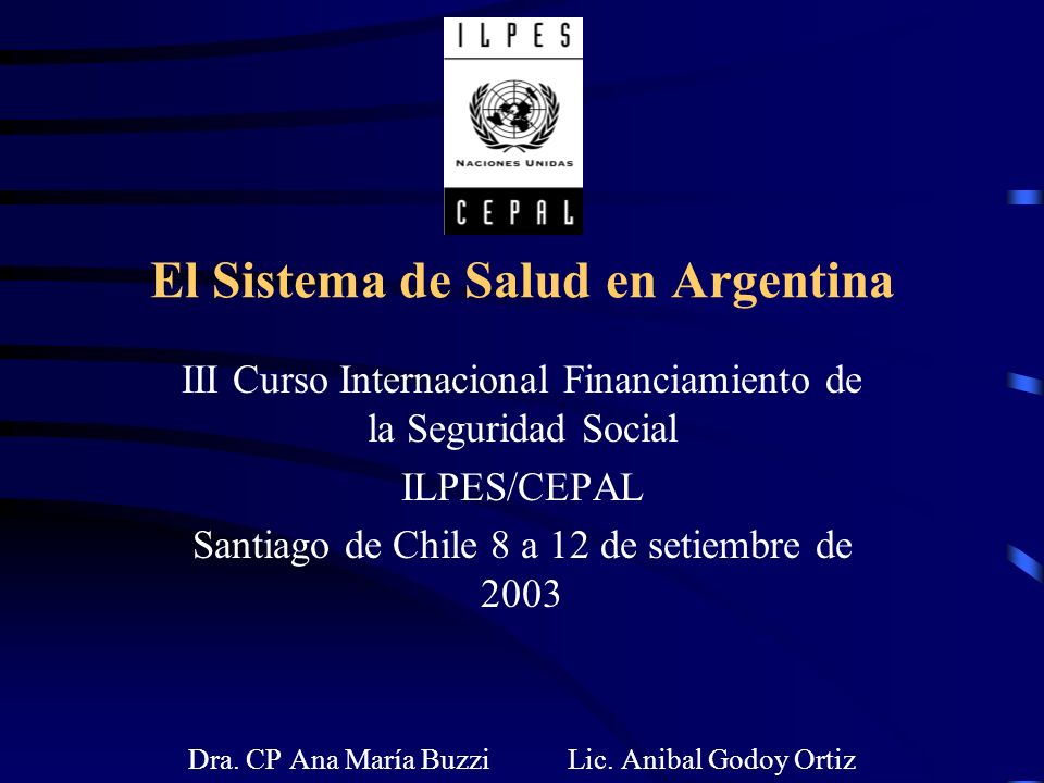 El Sistema de Salud en Argentina