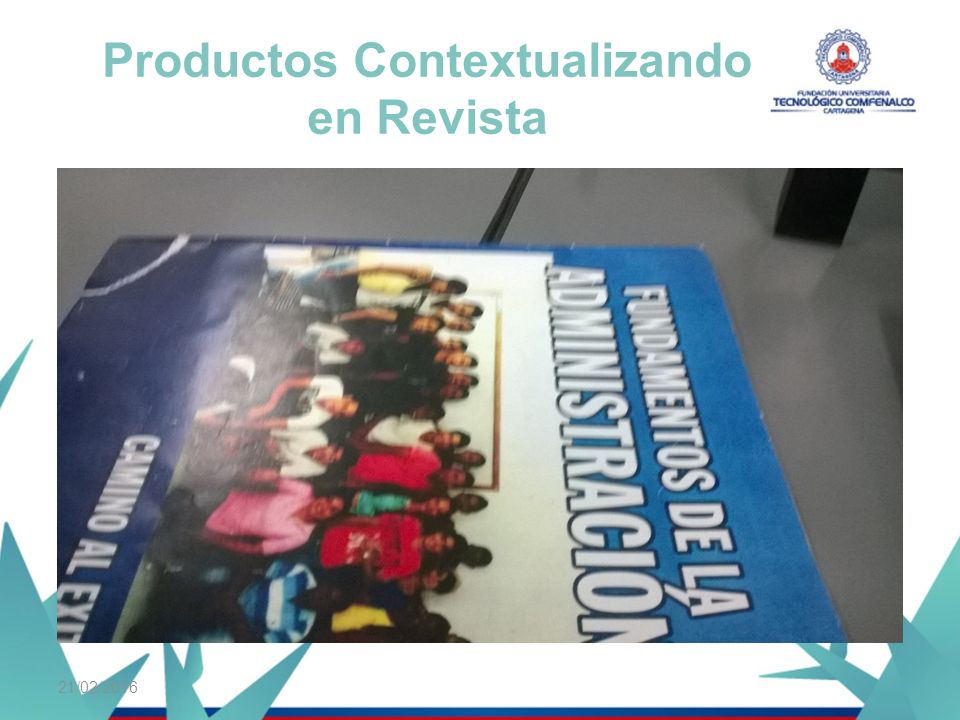 Productos Contextualizando en Revista