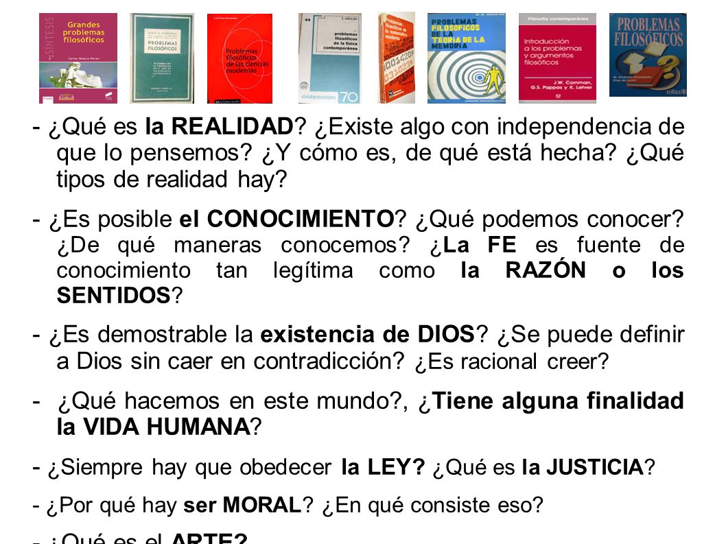 - ¿Qué hacemos en este mundo , ¿Tiene alguna finalidad la VIDA HUMANA
