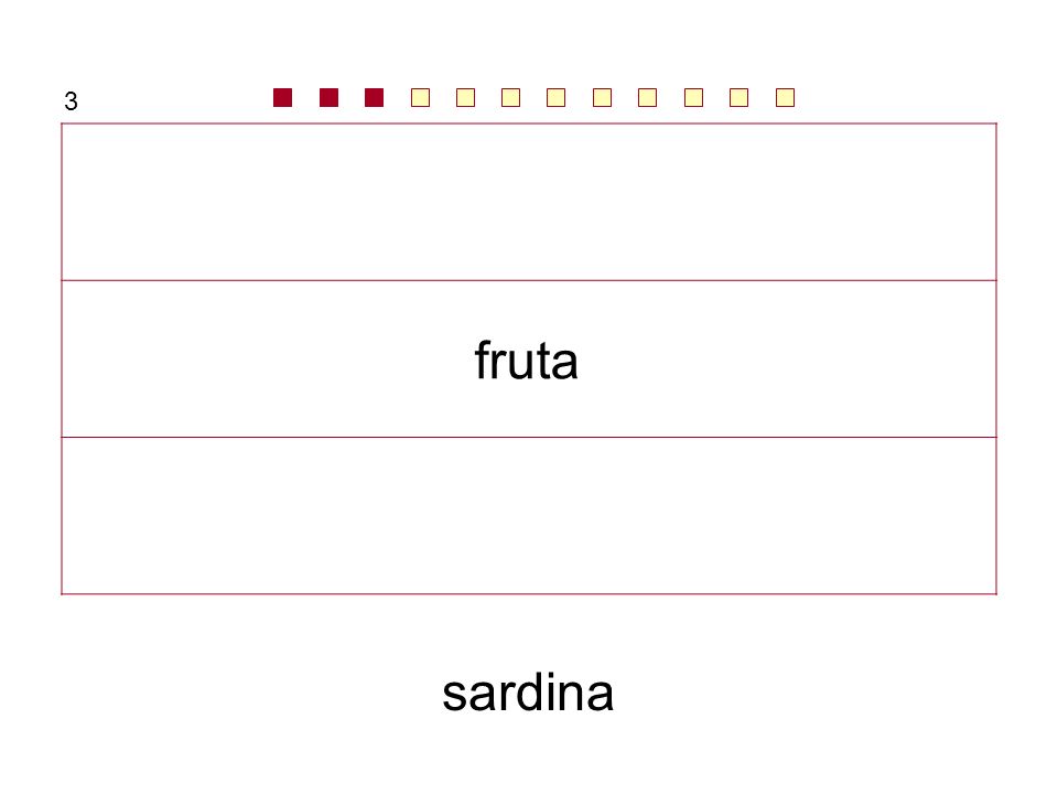 3 pescado fruta color sardina