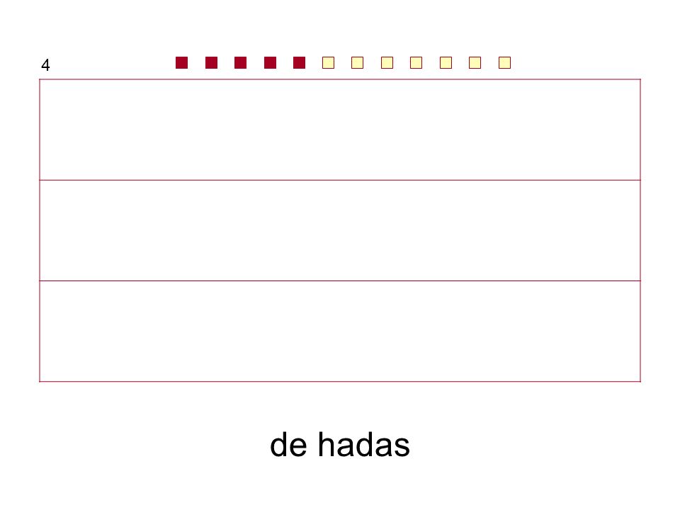 le contaba un cuento … cámbiate la camisa … hemos comido a … de hadas