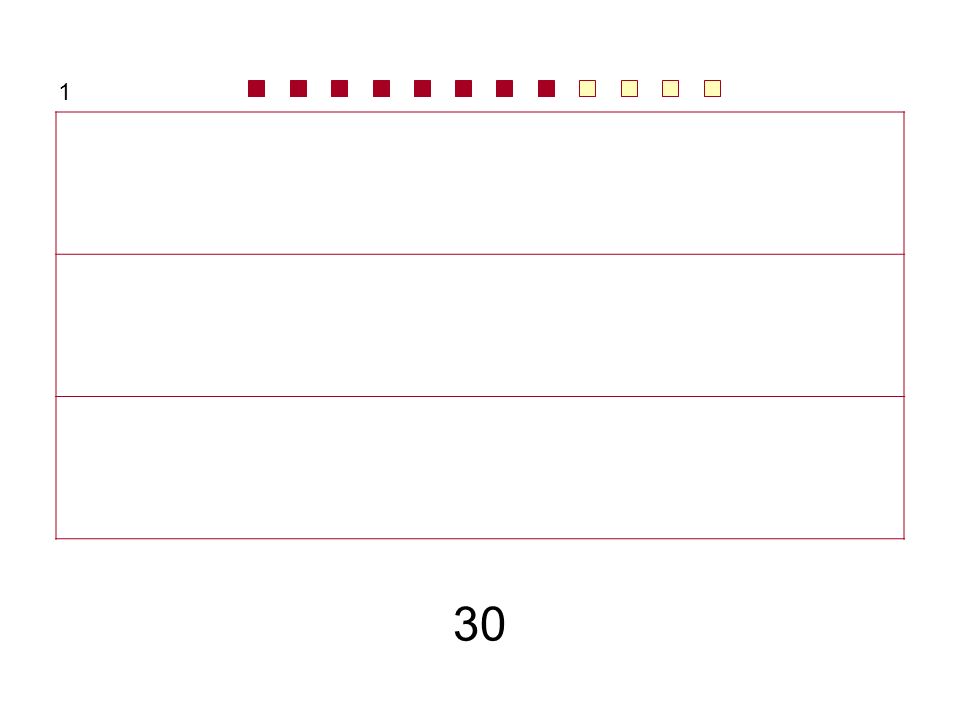 1 30, 40 … 10, 20 … 80, 90 … 30