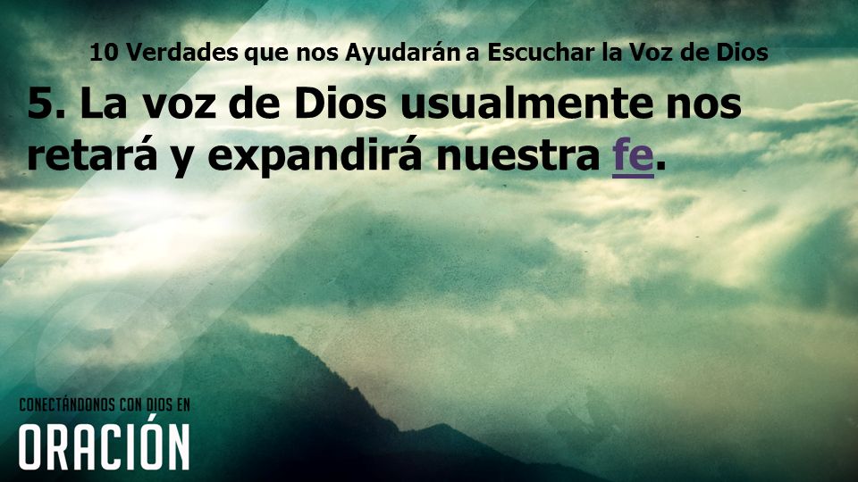 10 Verdades que nos Ayudarán a Escuchar la Voz de Dios