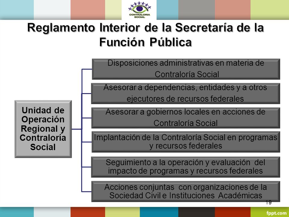 Reglamento Interior de la Secretaría de la Función Pública