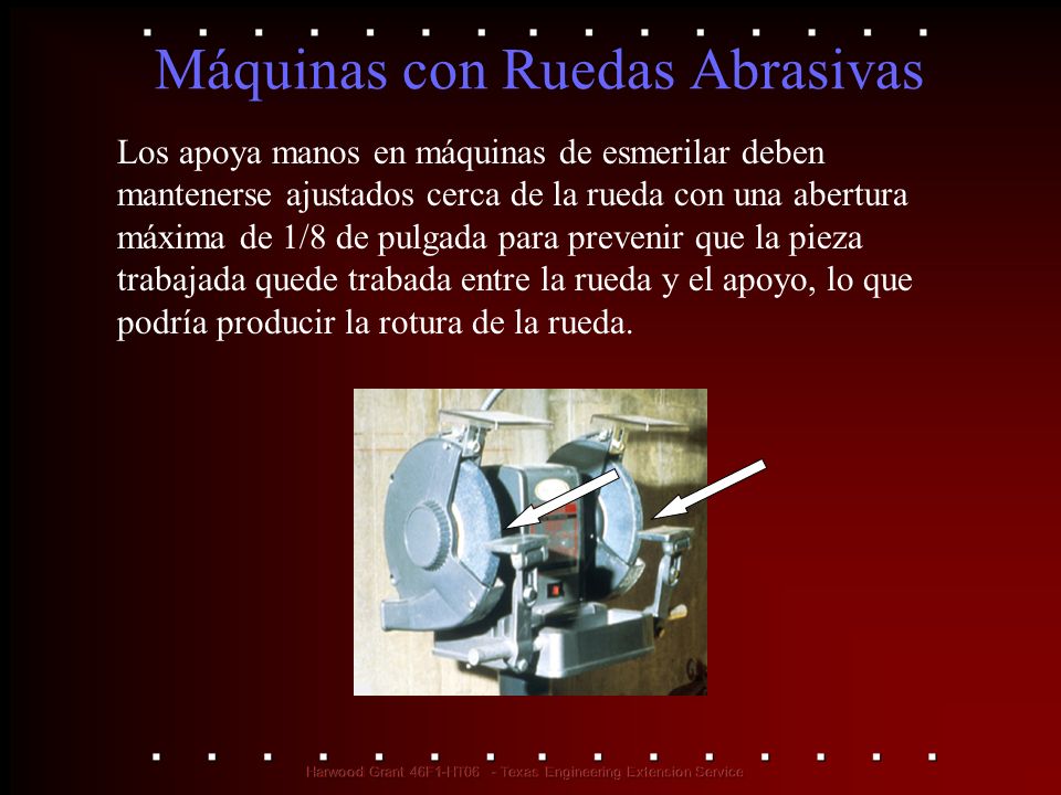 Máquinas con Ruedas Abrasivas