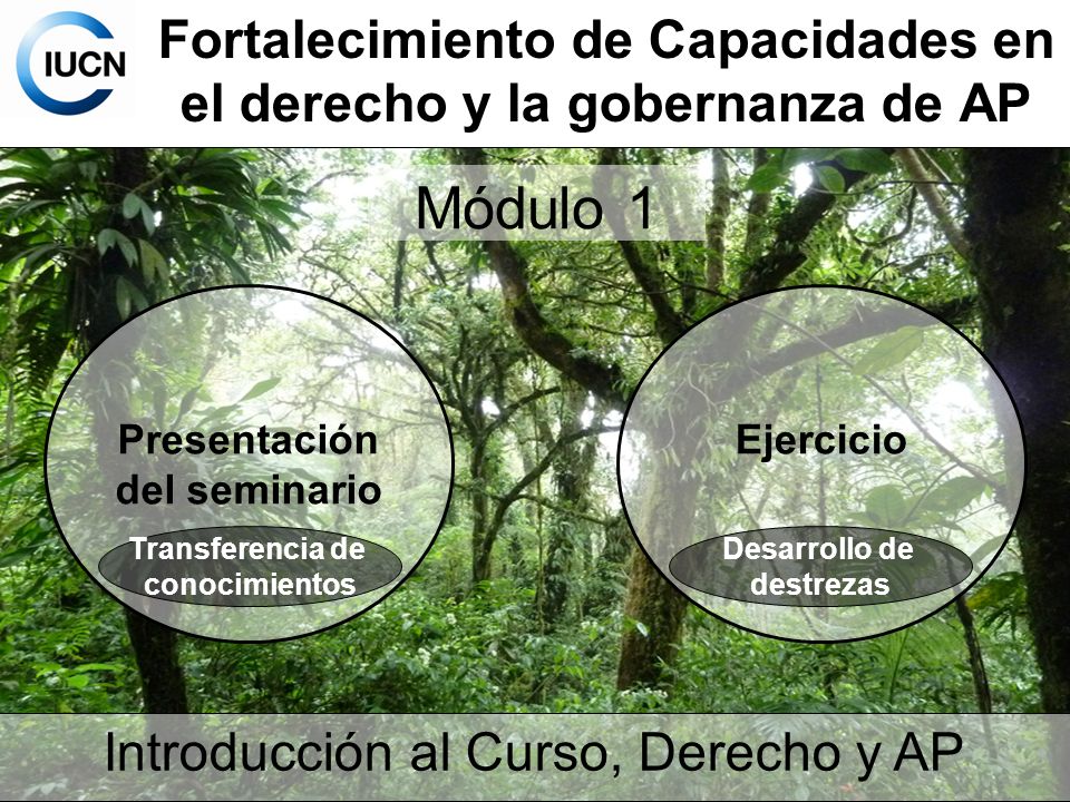 Fortalecimiento de Capacidades en el derecho y la gobernanza de AP