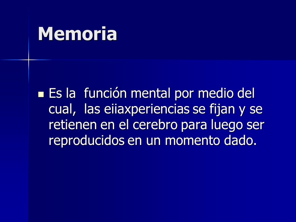 Memoria