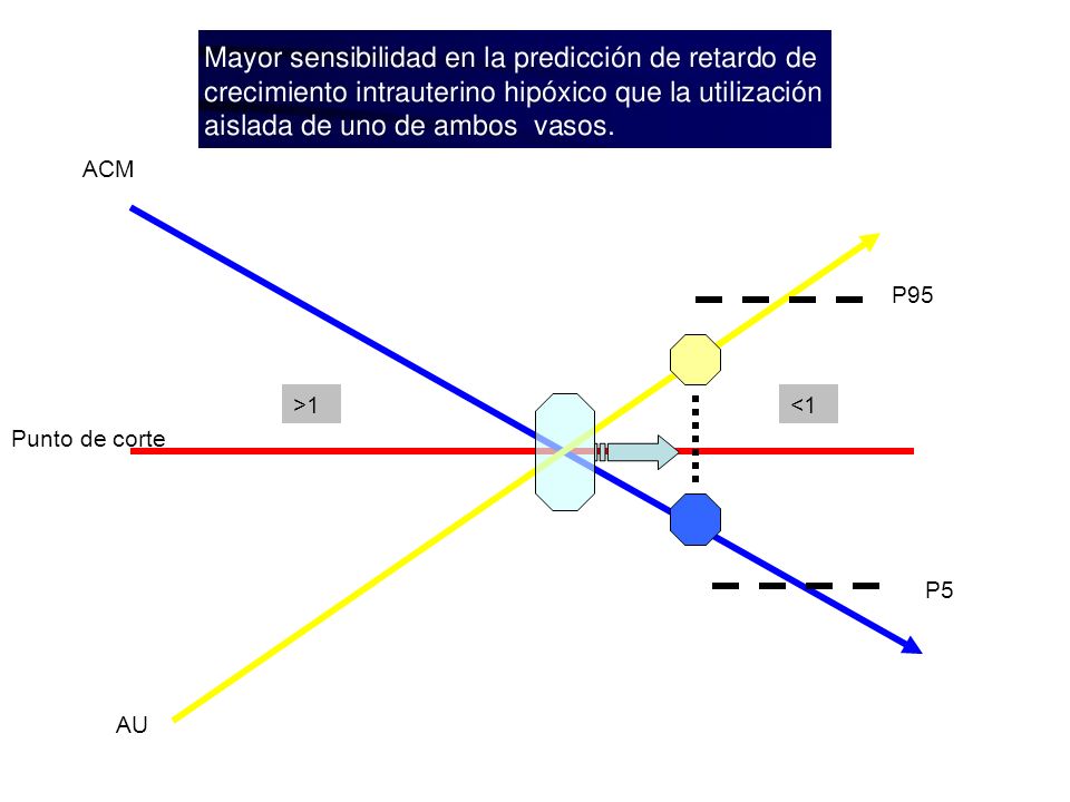 ACM P95 >1 <1 Punto de corte P5 AU